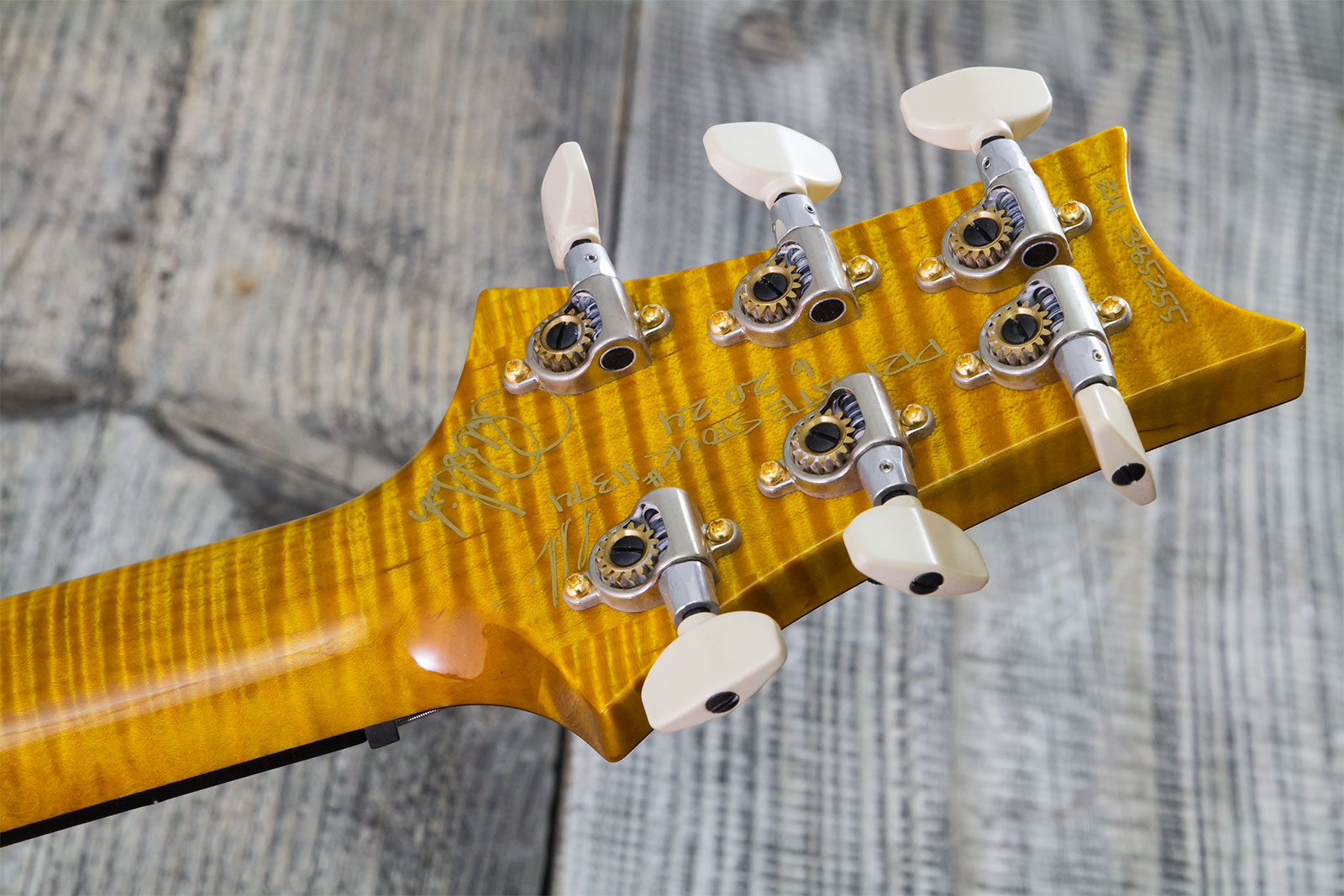 Prs Custom 24-08 Private Stock Hand-signed Usa 2h Trem Rw #0385255 - Mccarty Glow - Double cut gitaar - Variation 11