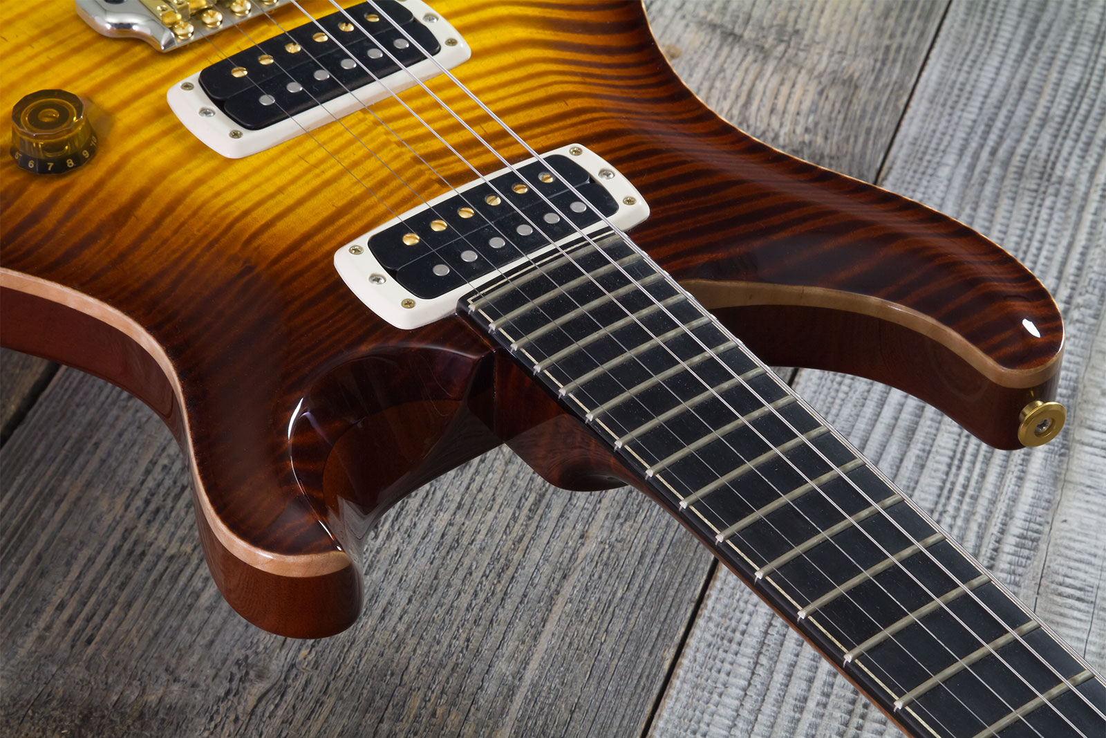 Prs Custom 24-08 Private Stock Hand-signed Usa 2h Trem Rw #0385255 - Mccarty Glow - Double cut gitaar - Variation 4