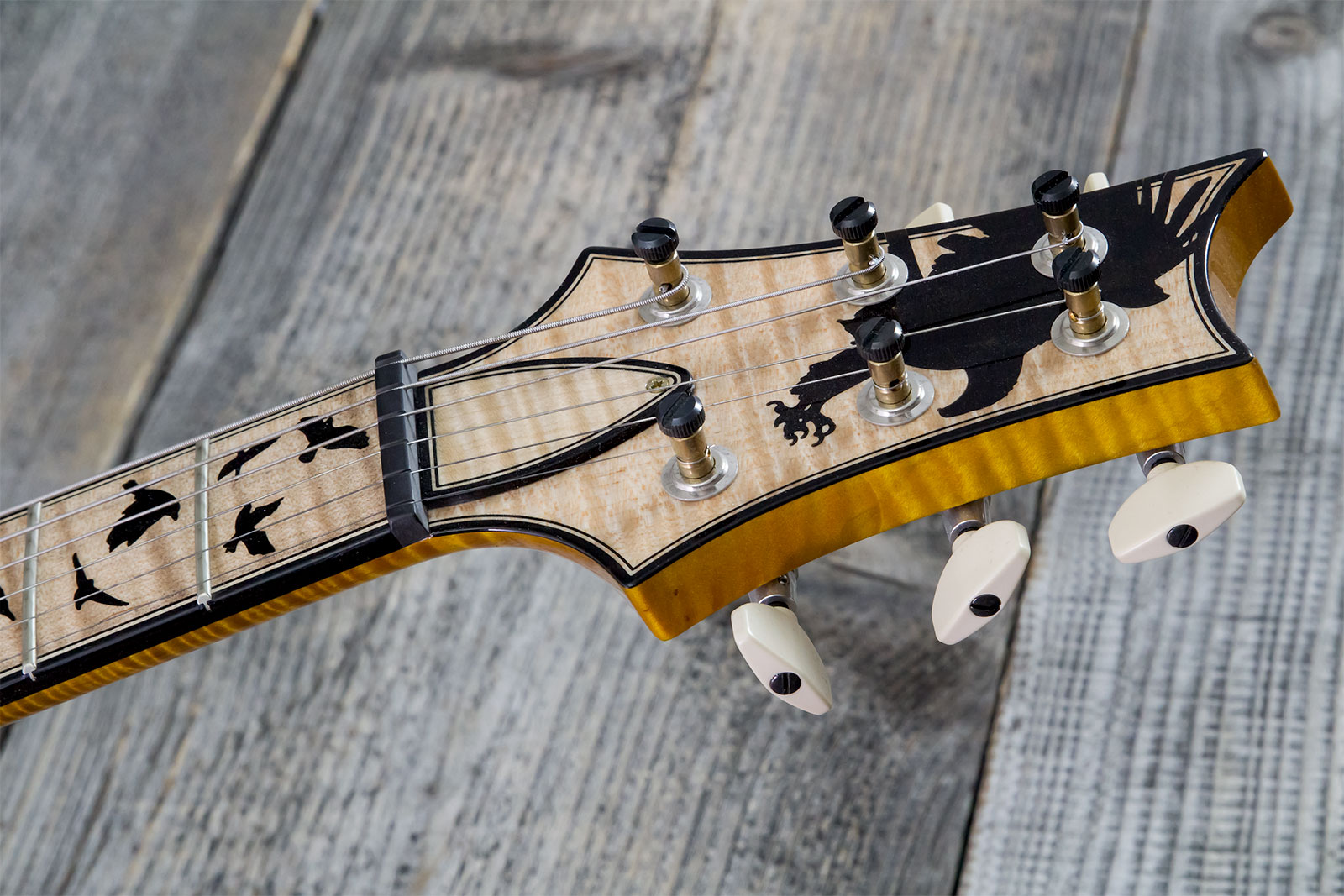 Prs Custom 24-08 Private Stock Hand-signed Usa 2h Trem Rw #0385255 - Mccarty Glow - Double cut gitaar - Variation 6