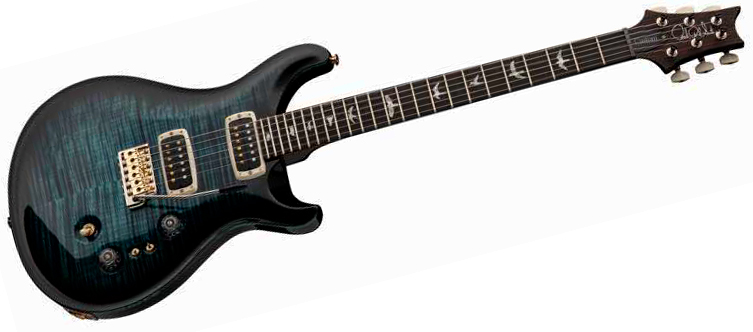 Prs Custom 24-08 Usa 2h Tci Trem Rw - Cobalt Smokeburst - Double cut gitaar - Variation 1