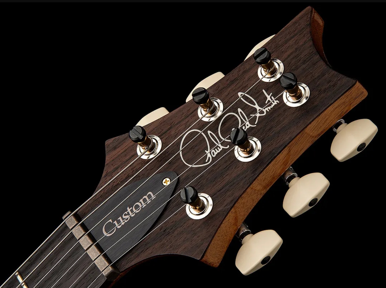 Prs Custom 24-08 Usa 2h Tci Trem Rw - Charcoal Burst - Double cut gitaar - Variation 3