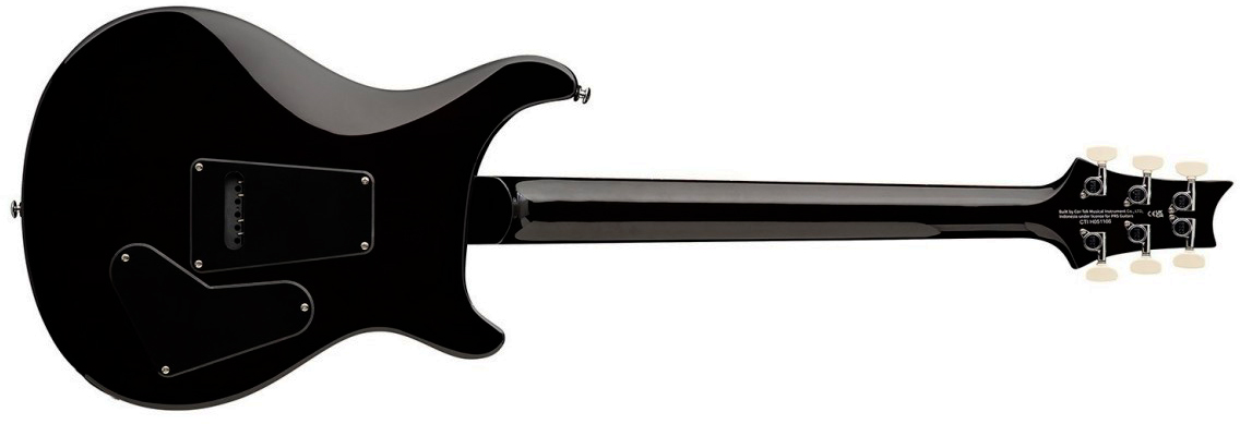 Prs Custom 24 Lh Se (wing Tuners) Gaucher 2h Trem Rw - Black Gold Sunburst - Linkshandige elektrische gitaar - Variation 1