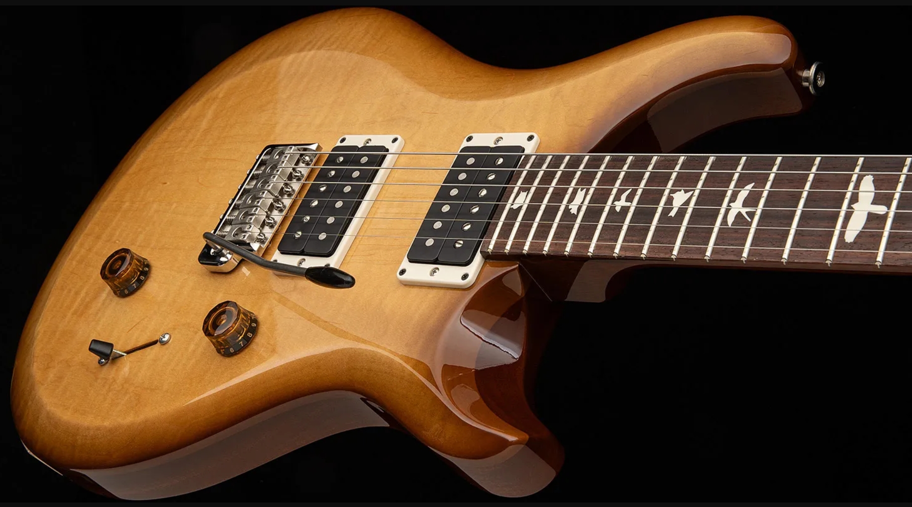 Prs Custom 24 S2 Usa 2h Trem Rw - Vintage Natural - Double cut gitaar - Variation 3