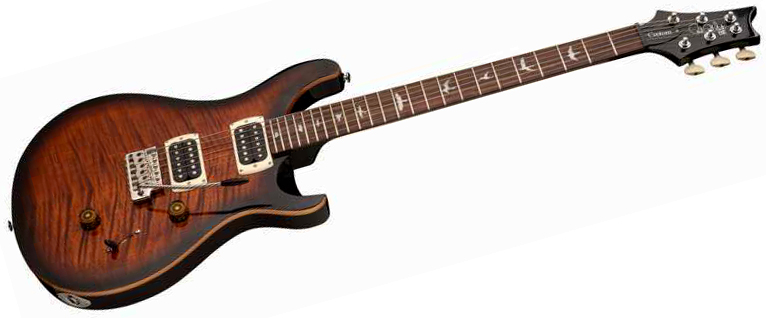 Prs Custom 24 Se 2h Trem Rw - Black Gold Burst - Double cut gitaar - Variation 2