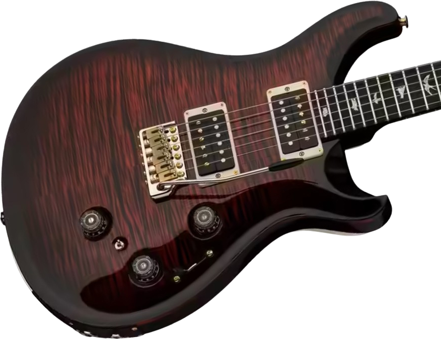 Prs Custom 24 Usa 2h 85/15 Trem Rw - Fire Smokeburst - Guitarra eléctrica de doble corte. - Variation 2