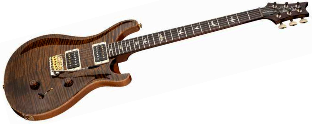 Prs Custom 24 Usa 2h Dmo Trem Rw - Tiger Eye - Double cut gitaar - Variation 1