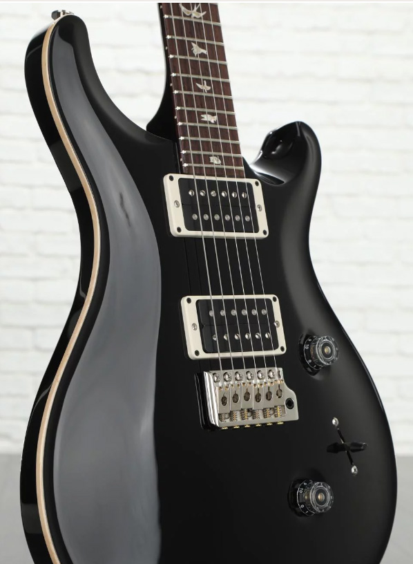 Prs Custom 24 Usa Hh Trem Rw - Black - Guitarra eléctrica de doble corte. - Variation 1