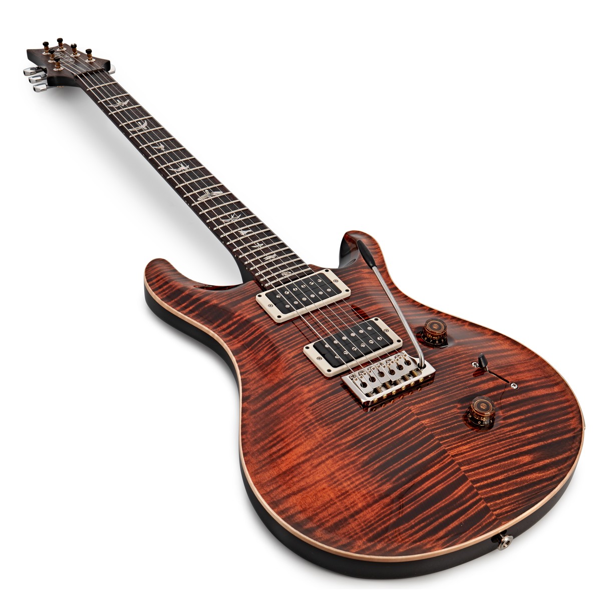Prs Custom 24 Usa 2h Trem Rw - Orange Tiger - Guitarra eléctrica de doble corte. - Variation 2