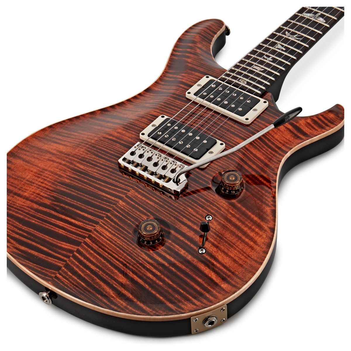 Prs Custom 24 Usa 2h Trem Rw - Orange Tiger - Guitarra eléctrica de doble corte. - Variation 3
