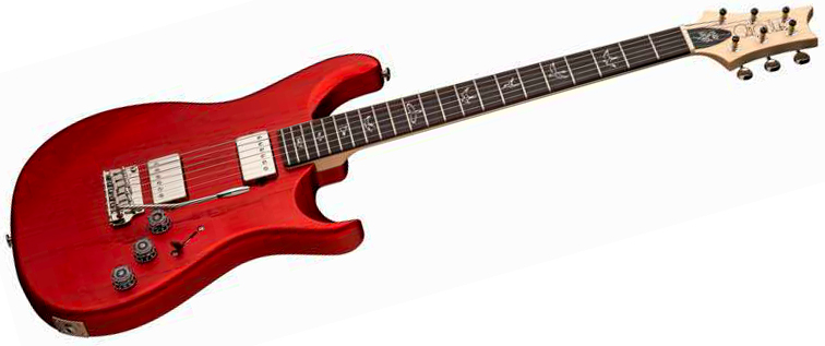 Prs Fiore Hh Satin Bolt-on Usa 2h Trem Rw - Red Apple Metallic - Double cut gitaar - Variation 1