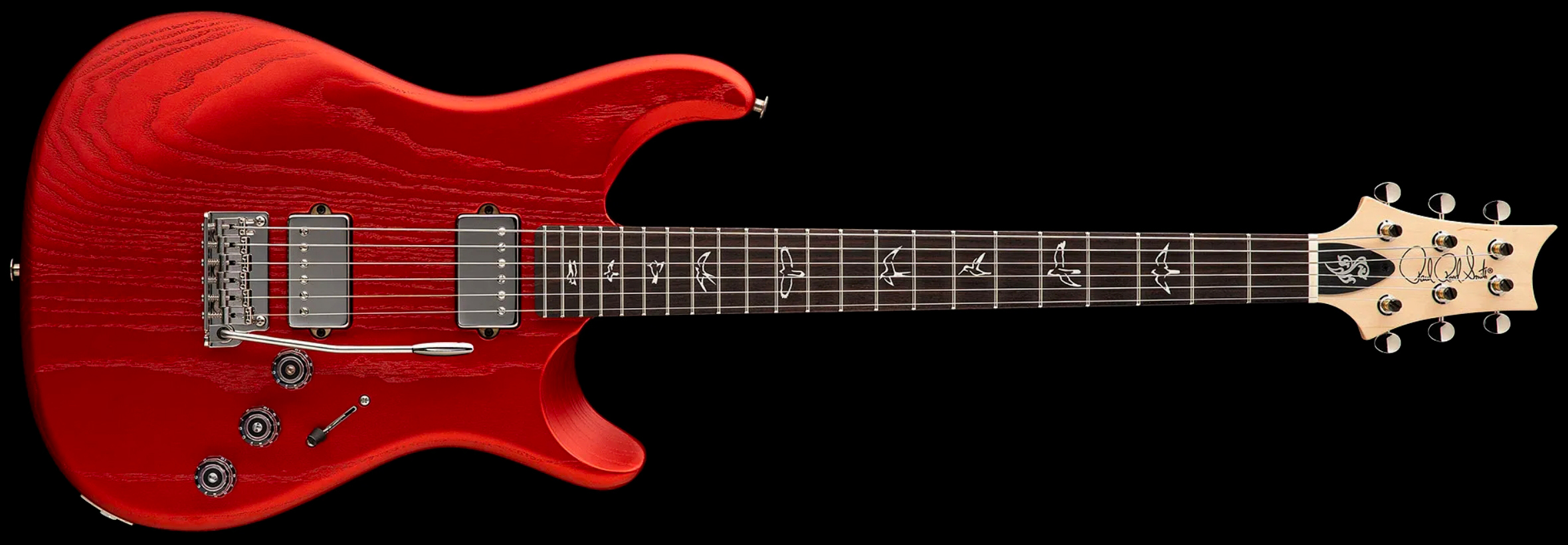 Prs Fiore Hh Satin Bolt-on Usa 2h Trem Rw - Red Apple Metallic - Double cut gitaar - Variation 3