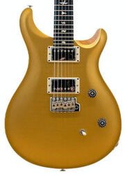 Guitarra eléctrica de doble corte. Prs USA Bolt-On CE 24 Satin Ltd - Gold top