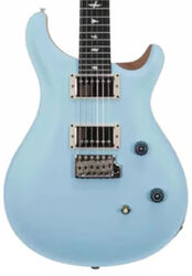 Guitarra eléctrica de doble corte. Prs USA Bolt-On CE 24 Satin Ltd - Powder blue