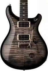 Double cut gitaar Prs USA Custom 24 (DMO Pickups) - charcoal burst