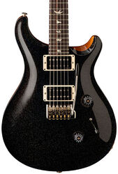Double cut gitaar Prs USA Custom 24 (DMO Pickups) - Black Rainbow Holoflake