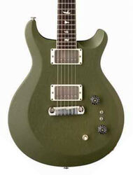 Double cut gitaar Prs USA S2 Mira 594 Satin - Matcha Green