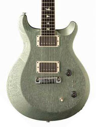 Double cut gitaar Prs USA S2 Mira 594 Satin - Mavis Mint Metallic