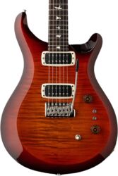 Double cut gitaar Prs USA S2 Custom 24-08 (TCI Pickups) - dark cherry sunburst