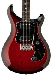 Guitarra eléctrica de doble corte. Prs USA S2 Standard 24 - Scarlet sunburst