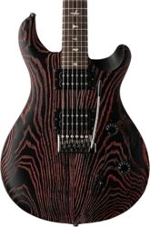 Guitarra eléctrica de doble corte. Prs SE CE24 Swamp Ash Ltd - Sandblasted red