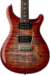 Guitarra eléctrica de doble corte. Prs SE Custom 24 (85/15 S Pickups) - Charcoal cherry burst