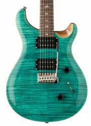 Guitarra eléctrica de doble corte. Prs SE Custom 24 - turquoise