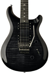 Guitarra eléctrica de doble corte. Prs SE Custom 24 Floyd 2023 - Charcoal burst