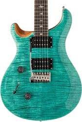 Guitarra eléctrica de doble corte. Prs SE Custom 24 LH - Turquoise