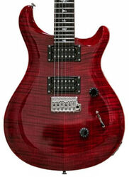 Guitarra eléctrica de doble corte. Prs SE Custom 24 Ltd - Ruby red