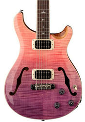 Bariton elektrische gitaar Prs SE Ed Sheeran Hollowbody Piezo Baritone - Pink ombre