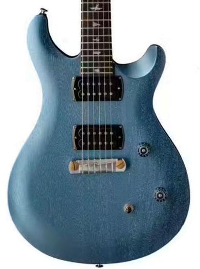 Double cut gitaar Prs SE CE 24 Standard Stoptail Satin - ice blue metallic