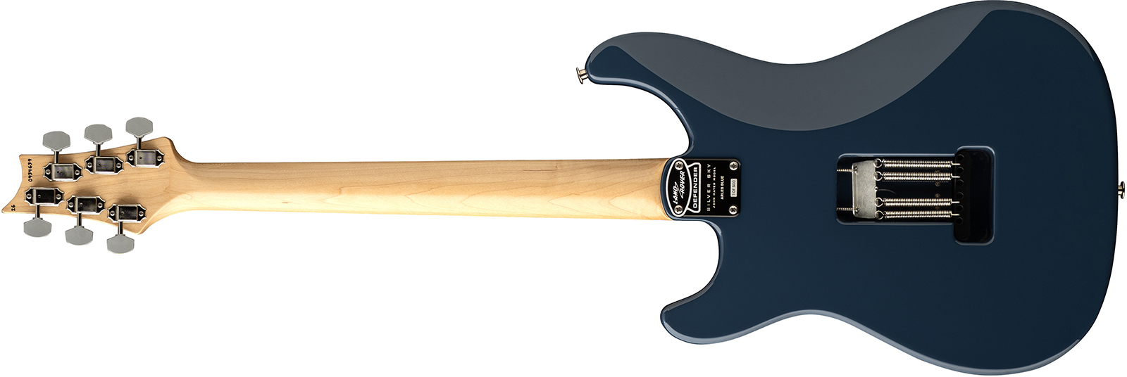 Prs John Mayer Silver Sky Defender Bolt-on Usa Ltd Trem 3s Rw - Arles Blue - Elektrische gitaar in Strat vorm - Variation 1