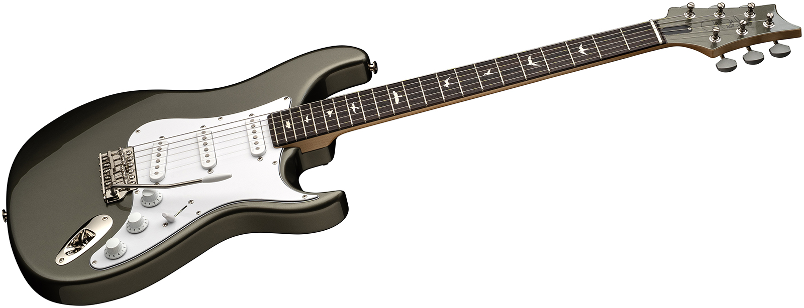 Prs John Mayer Silver Sky Defender Bolt-on Usa Ltd Trem 3s Rw - Willow Green - Elektrische gitaar in Strat vorm - Variation 2