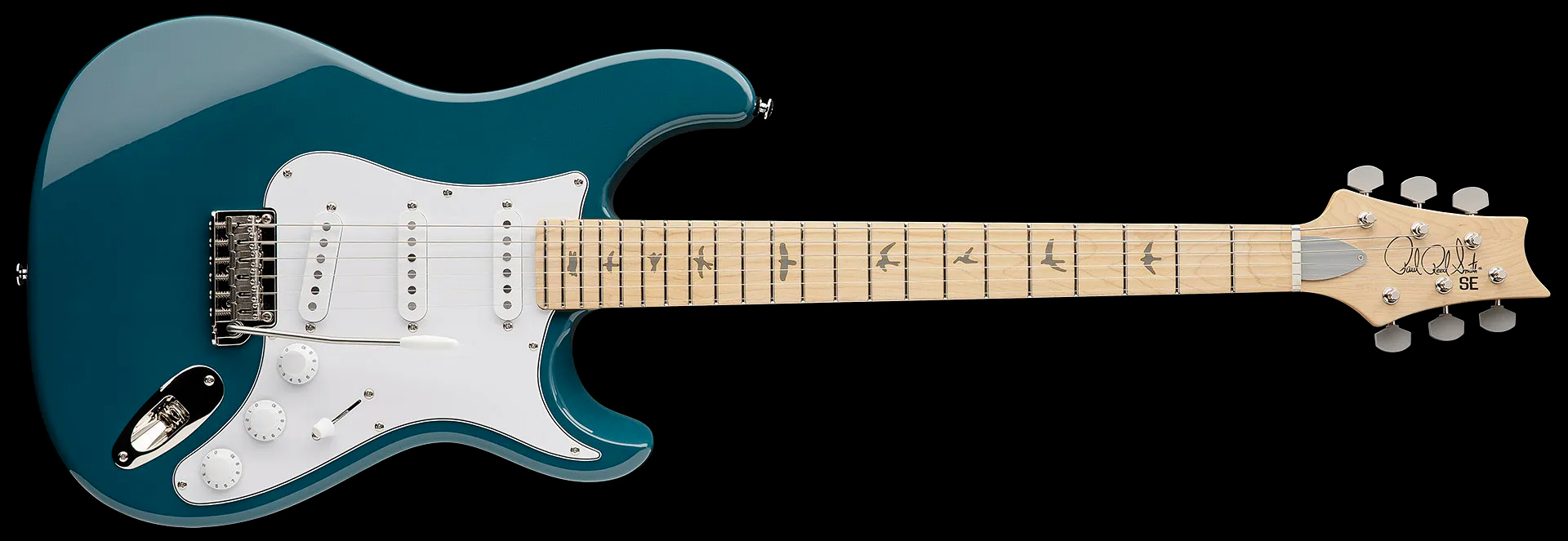 Prs John Mayer Silver Sky Maple Se Signature 3s Trem Mn - Nylon Blue - Elektrische gitaar in Strat vorm - Variation 3