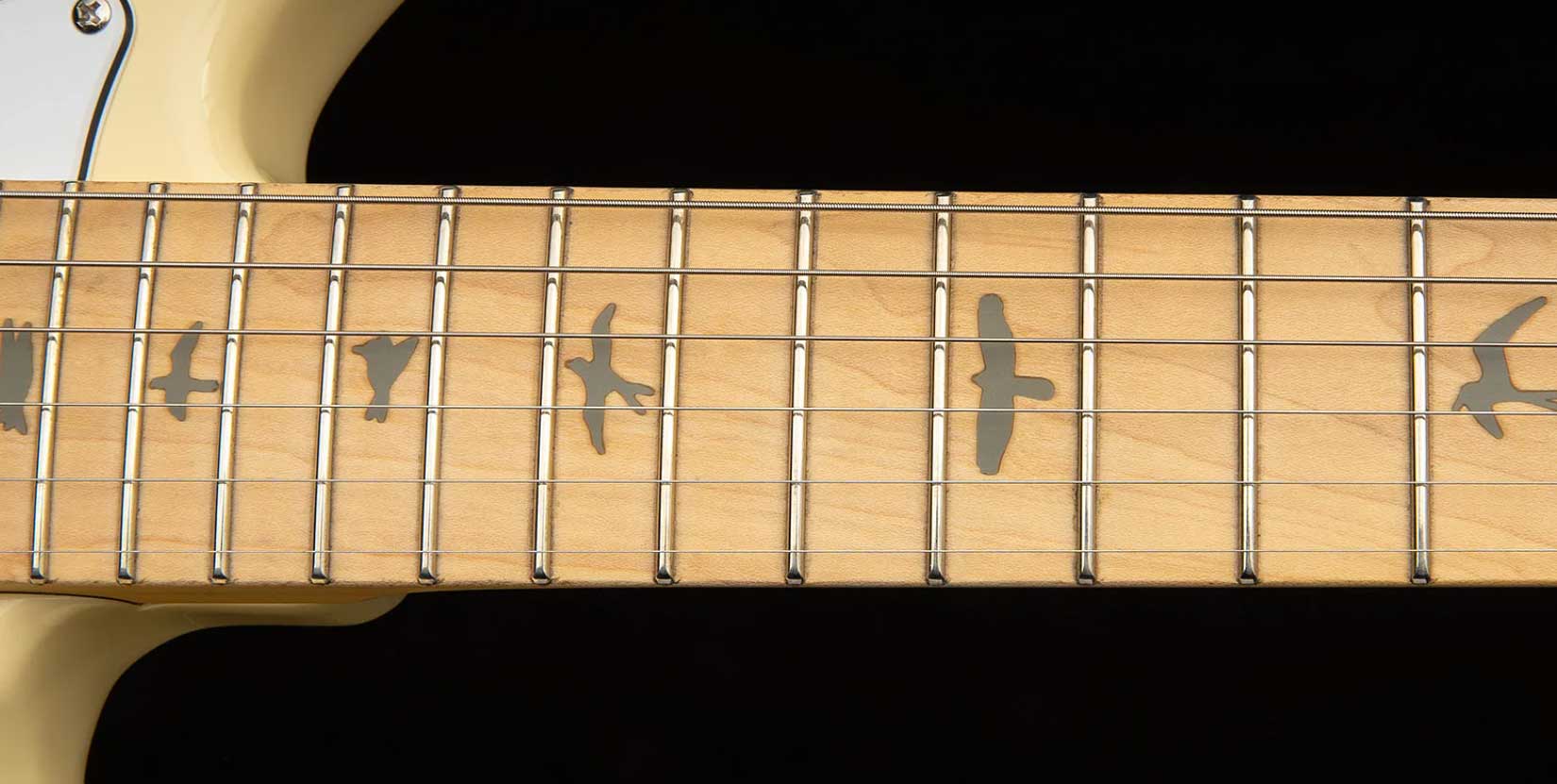Prs John Mayer Silver Sky Maple Se Signature 3s Trem Mn - Moon White - Elektrische gitaar in Strat vorm - Variation 4