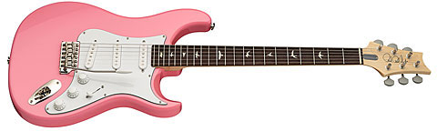 Prs John Mayer Silver Sky Usa Signature 3s Trem Rw - Sky Roxy Pink - Elektrische gitaar in Str-vorm - Variation 1