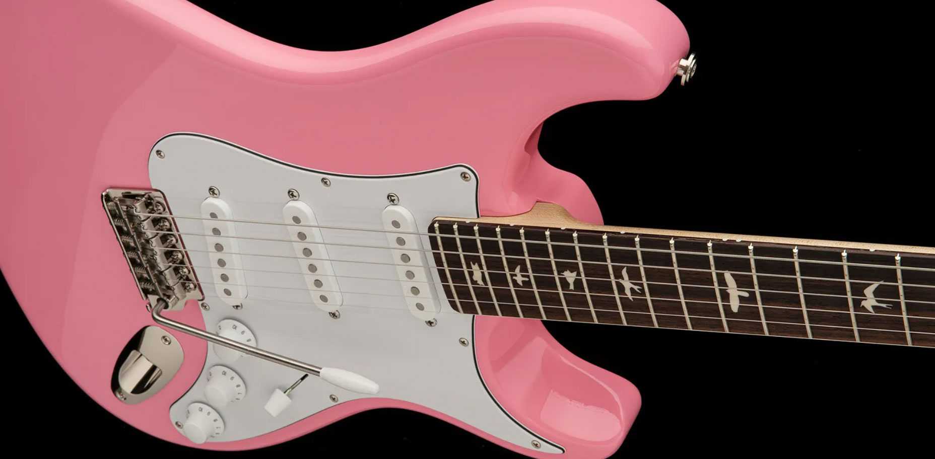 Prs John Mayer Silver Sky Usa Signature 3s Trem Rw - Sky Roxy Pink - Elektrische gitaar in Str-vorm - Variation 3