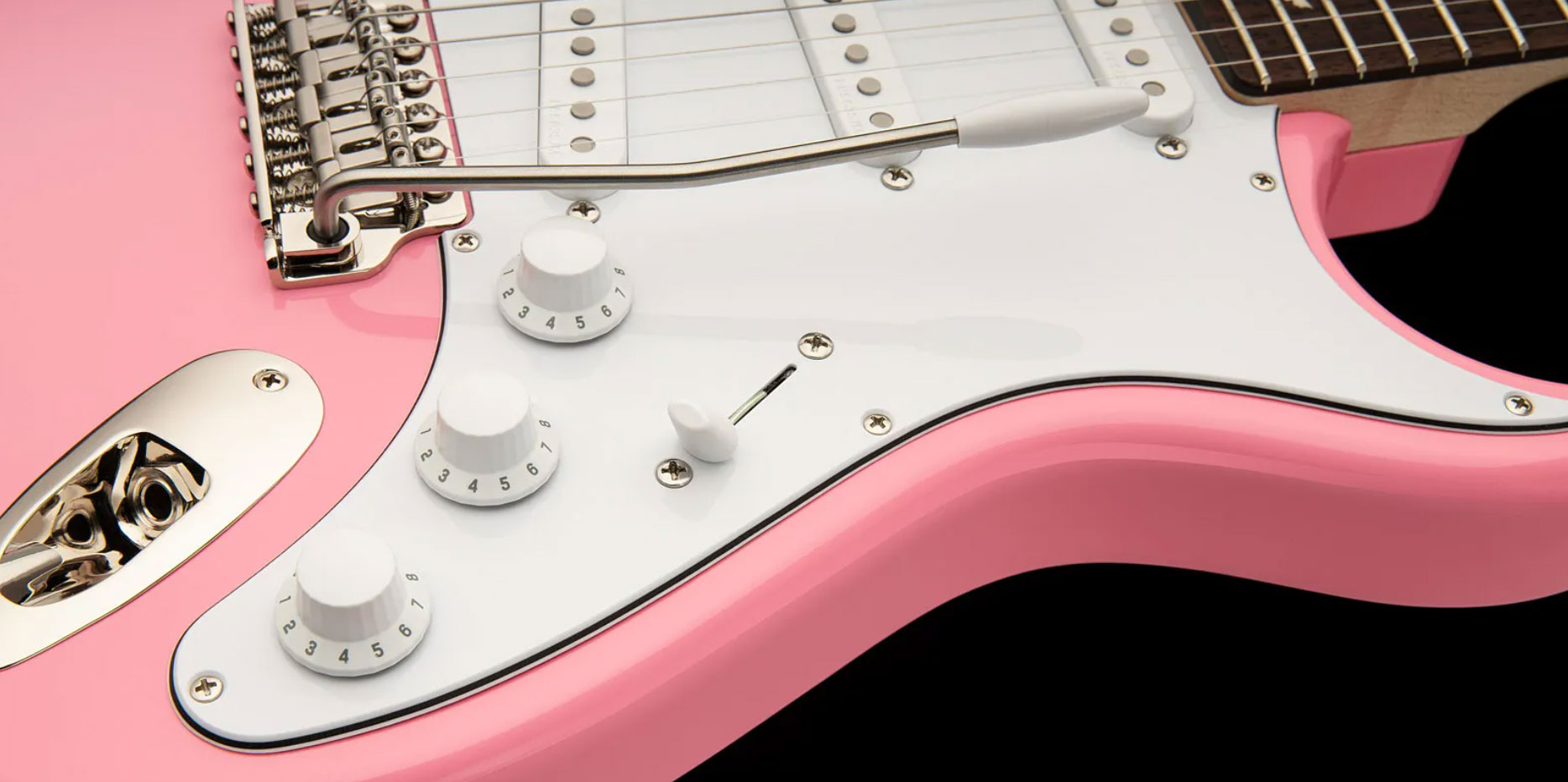 Prs John Mayer Silver Sky Usa Signature 3s Trem Rw - Sky Roxy Pink - Elektrische gitaar in Str-vorm - Variation 4