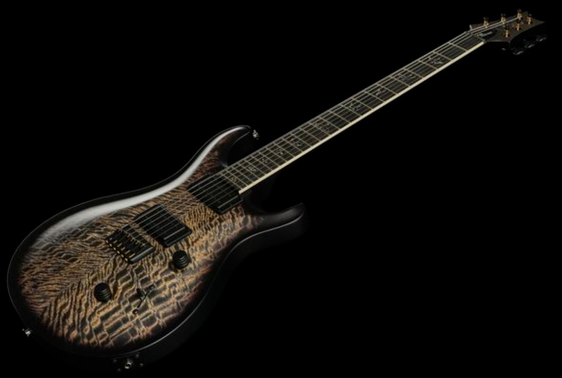 Prs Mark Holcomb Usa Signature 2h Seymour Duncan Ht Eb - Charcoal Wraparound Burst - Double cut gitaar - Variation 1