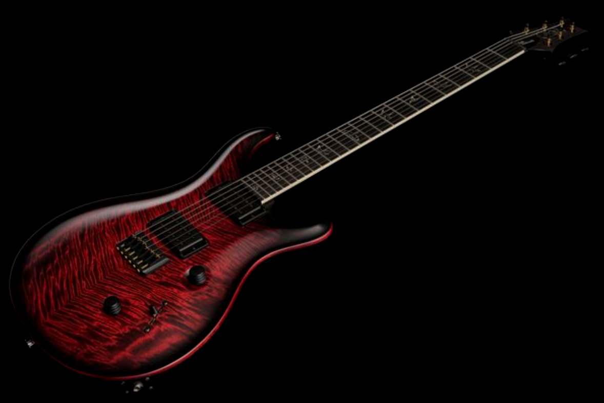 Prs Mark Holcomb Usa Signature 2h Seymour Duncan Ht Eb - Fire Smokeburst - Double cut gitaar - Variation 2