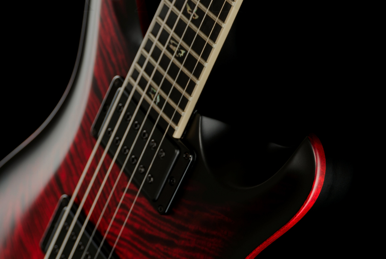 Prs Mark Holcomb Usa Signature 2h Seymour Duncan Ht Eb - Fire Smokeburst - Double cut gitaar - Variation 3