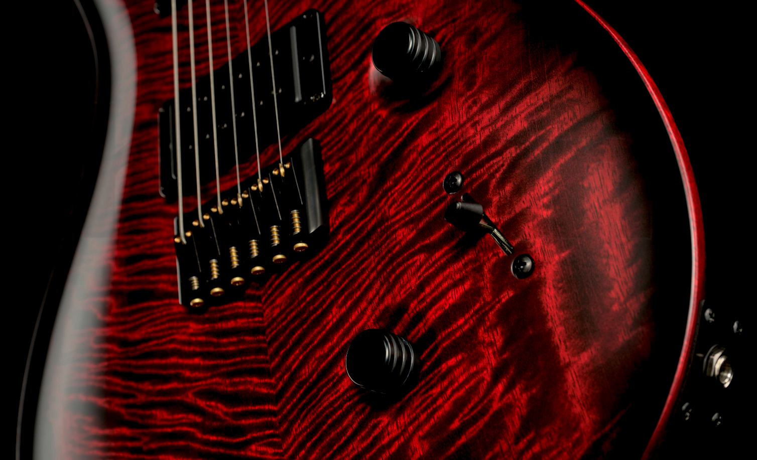 Prs Mark Holcomb Usa Signature 2h Seymour Duncan Ht Eb - Fire Smokeburst - Double cut gitaar - Variation 4