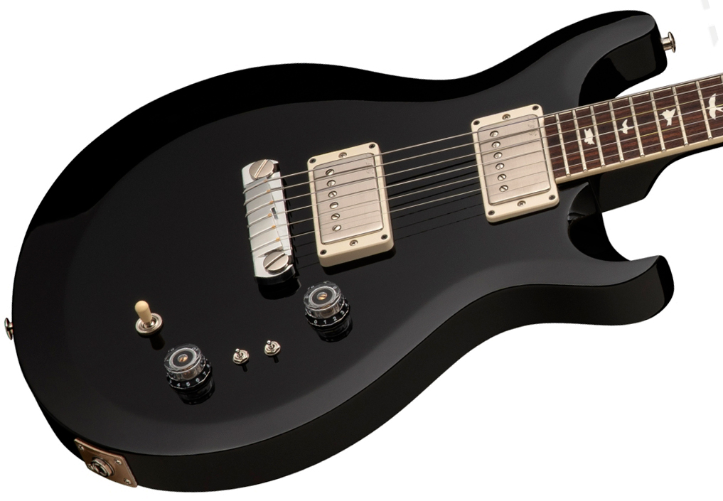 Prs Mira 594 S2 Usa 2h Ht Rw - Black - Double cut gitaar - Variation 2
