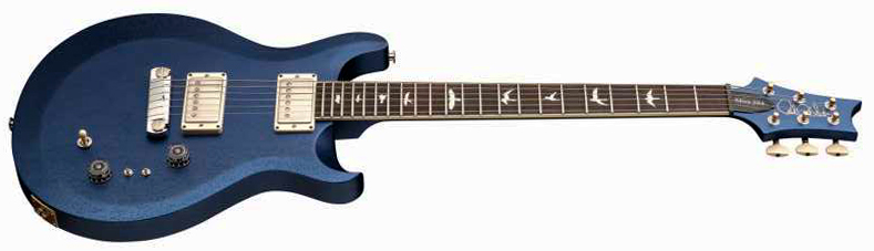 Prs Mira 594 Satin S2 Usa 2h Ht Rw - Metallic Midnight - Double cut gitaar - Variation 2