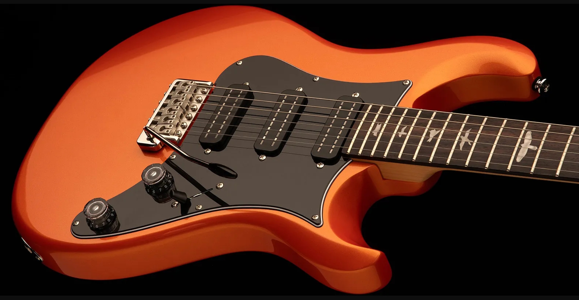 Prs Nf3 Se Bolt-on 3h Trem Rw - Metallic Orange - Single cut gitaar - Variation 3