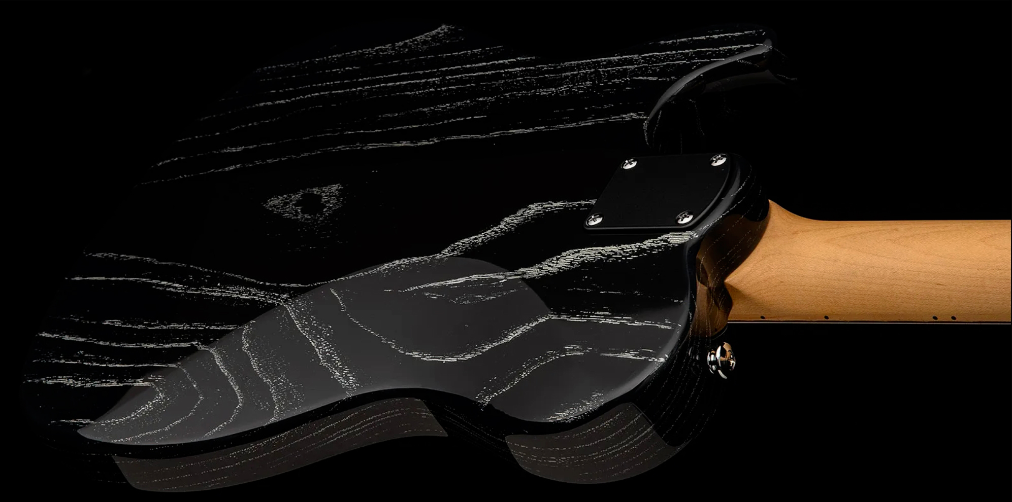 Prs Nf53 Se 2mh Ht Mn - Black Doghair - Televorm elektrische gitaar - Variation 7