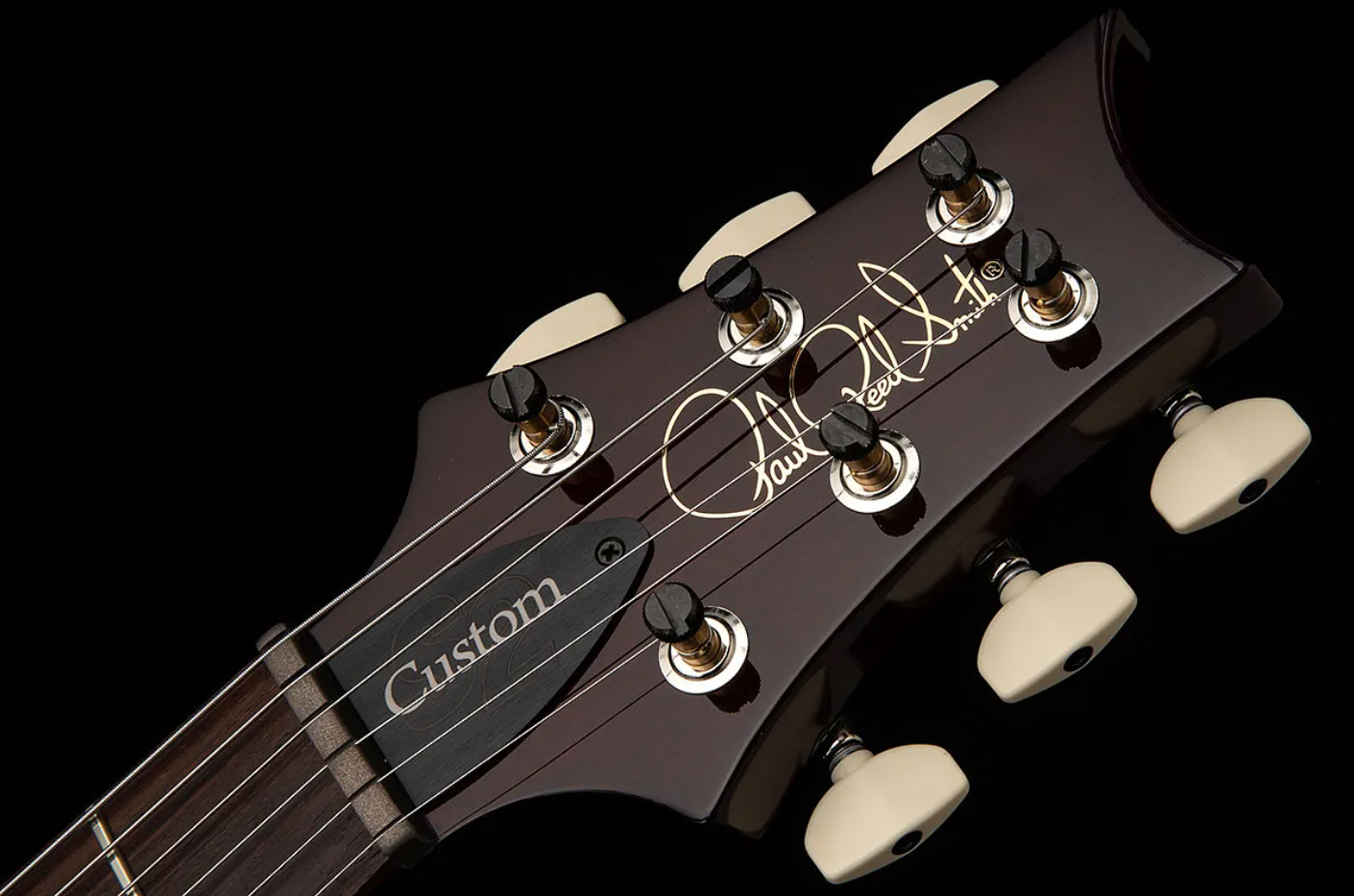 Prs S2 Custom 24-08 Usa 2h Tci Trem Rw - Dark Cherry Sunburst - Double cut gitaar - Variation 4