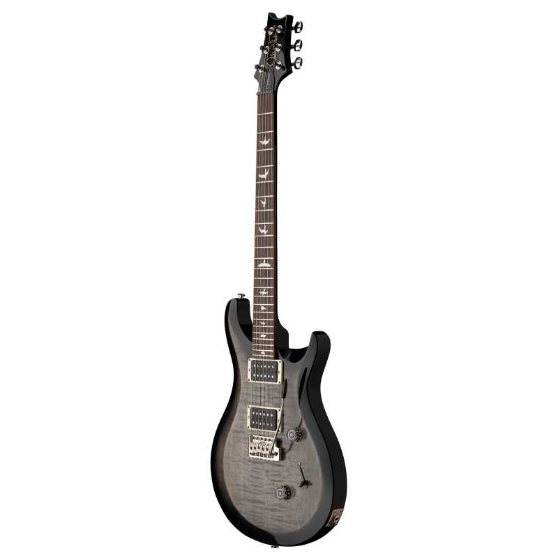 Prs S2 Custom 24 Usa 2024 Hh Trem Rw - Faded Gray Black Burst - Guitarra eléctrica de doble corte. - Variation 1