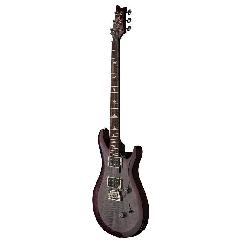 Prs S2 Custom 24 Usa 2024 Hh Trem Rw - Faded Gray Black Purple Burst - Guitarra eléctrica de doble corte. - Variation 1