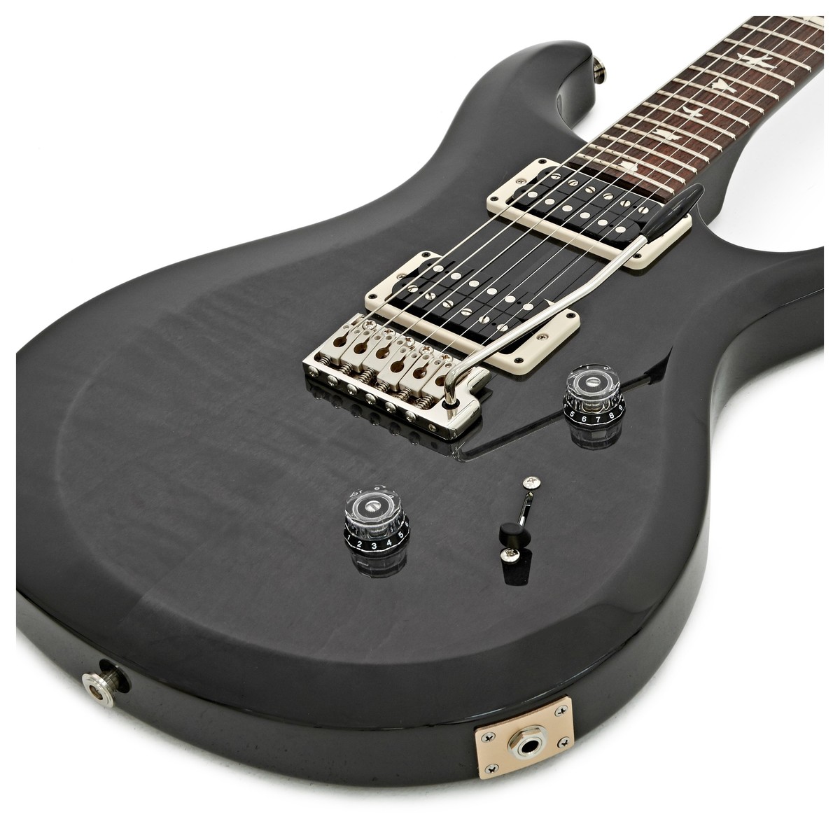 Prs S2 Custom 24 Usa Hh Trem Rw - Elephant Gray - Guitarra eléctrica de doble corte. - Variation 3